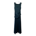Vestido largo liso Petróleo ELISA CORTÉS